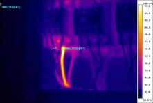 Thermal Image of a contactor