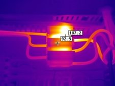 Fuse Fault Thermal Image